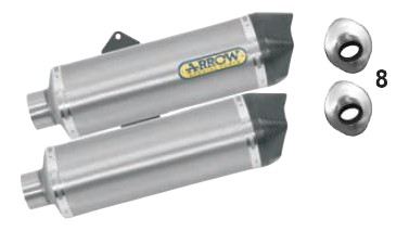 Silencieux Arrow Race Tech Ducati StreetFighter 848