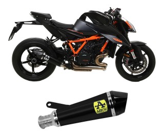 Silencieux X-KONE ARROW  Nichrom Dark embout carbone pour KTM 1290 Superduke R 2020› (71916XKNR)