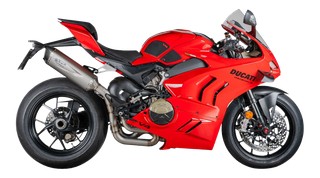 Demi ligne Spark latéral Inox avec Silencieux Force Evo Titane PANIGALE V4 18-24 (GDU8840T)