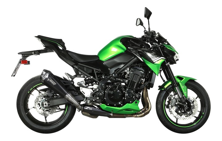 Silencieux MIVV DELTA RACE Inox noir pour KAWASAKI Z900 / Z900 A2