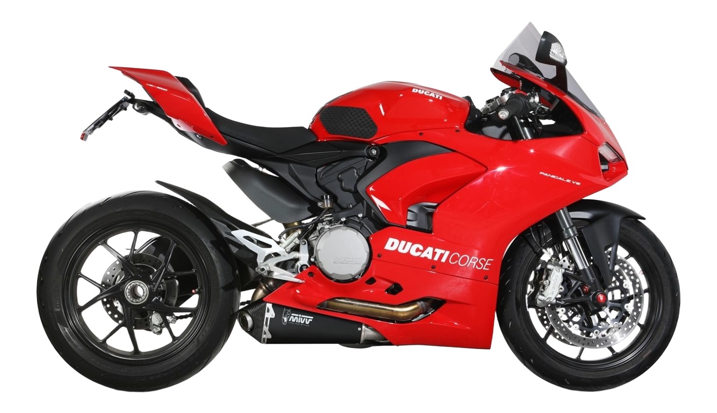 Silencieux DELTA RACE MIVV Inox pour PANIGALE V2 / Streetfighter V2 (D.046.LDRB)