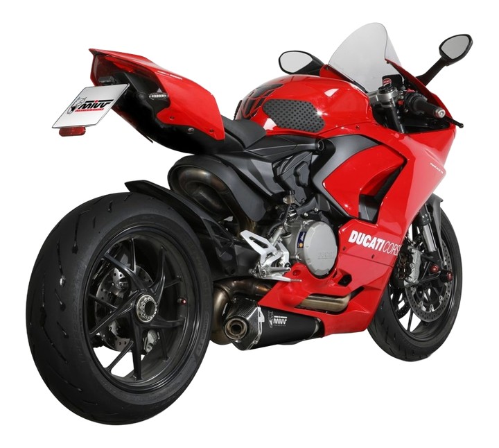 Silencieux DELTA RACE MIVV Inox pour PANIGALE V2 / Streetfighter V2 (D.046.LDRB)