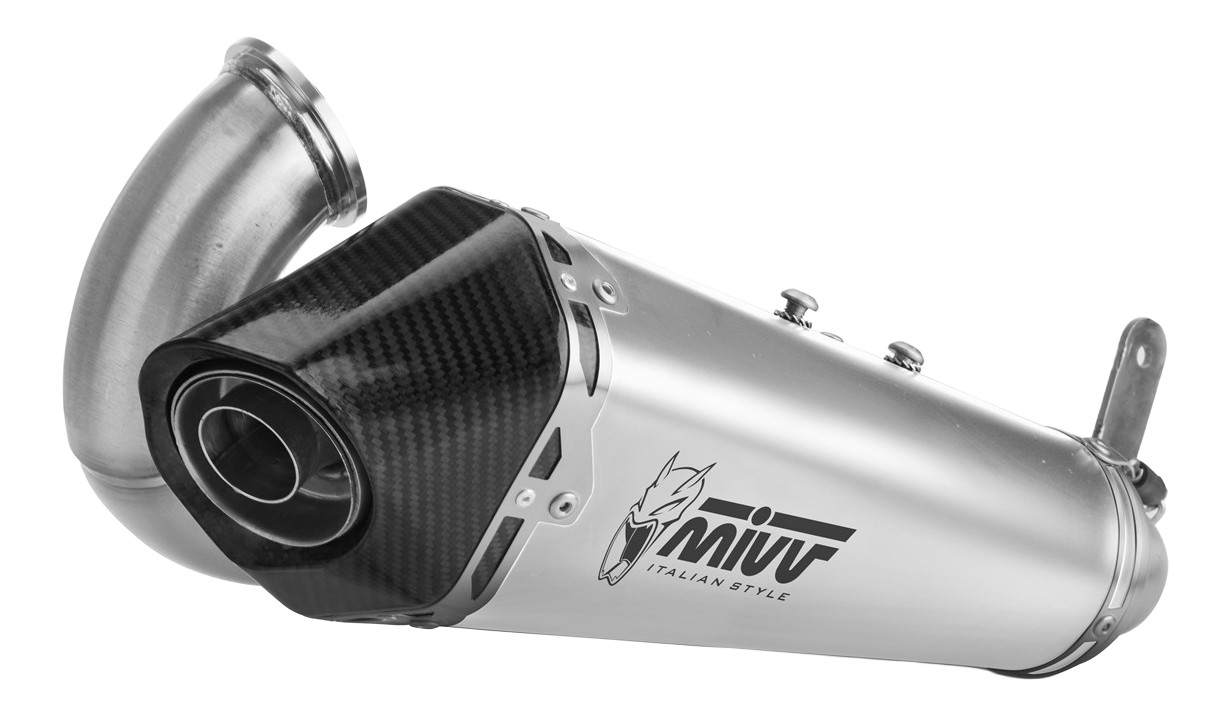 Silencieux DELTA RACE MIVV Inox pour PANIGALE V2 / Streetfighter V2 (D.046.LDRB)