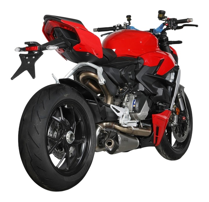Silencieux DELTA RACE MIVV Inox pour PANIGALE V2 / Streetfighter V2 (D.046.LDRB)