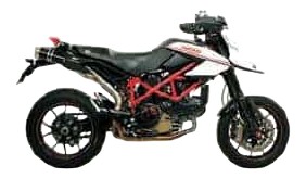 Ligne échappement et Silencieux Arrow Ducati HyperMotard 1100