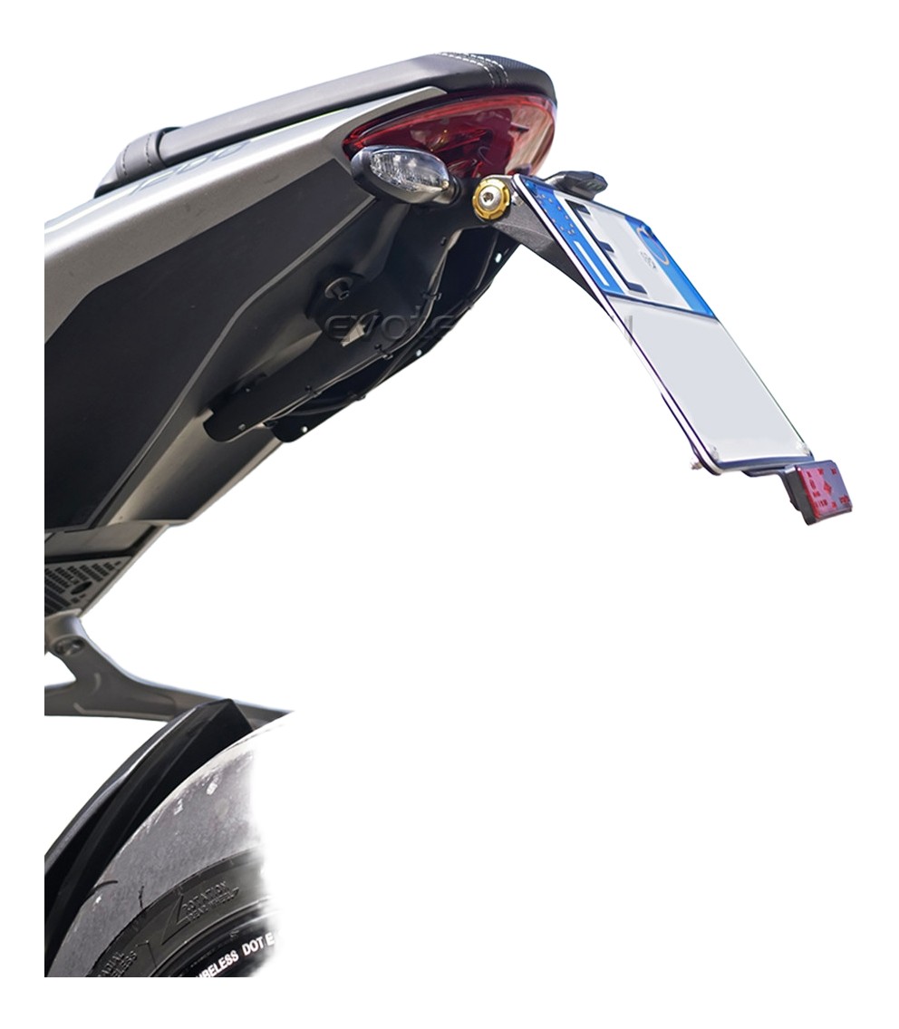 Support de plaque Evotech pour SPEED TRIPLE - photo non contractuelle