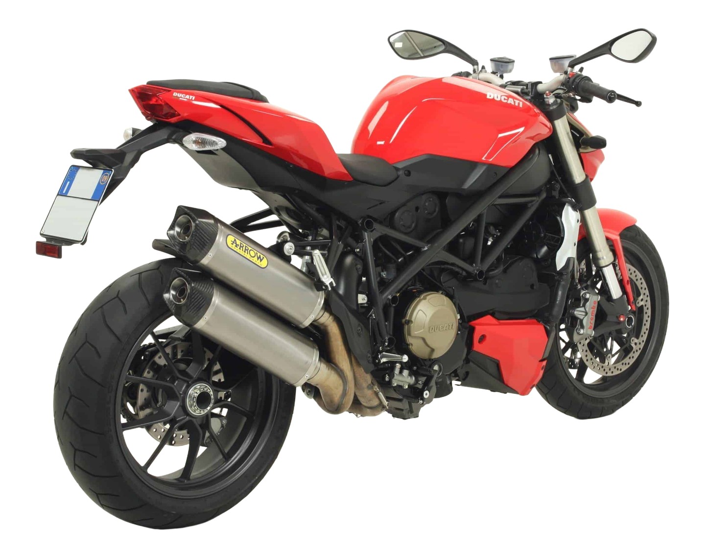 Silencieux Arrow Race Tech Ducati Streetfighter 1098