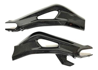 PROTECTION DE BRAS CARBONE TRIUMPH 765 STREET TRIPLE  2017-2022
