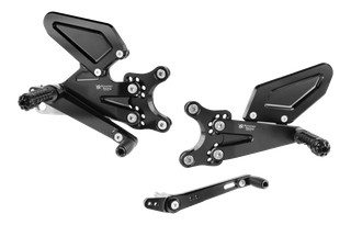 COMMANDES RECULÉES BONAMICI TRIUMPH STREET TRIPLE 765 / R / RS 2023-2025, Moto2 2023-2025 (TH09)