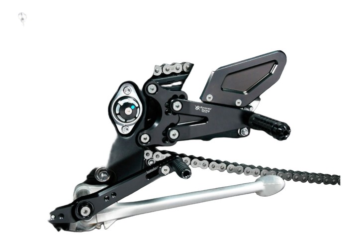 COMMANDES RECULÉES BONAMICI TRIUMPH STREET TRIPLE 765 / R / RS 2023-2025, Moto2 2023-2025 (TH09)