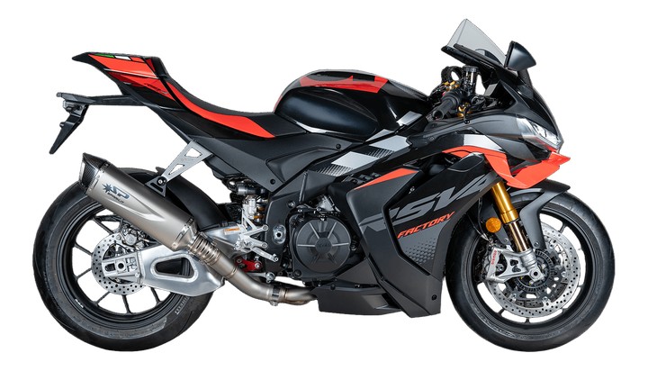 Ligne complète SPARK titane  Force Evo pour APRILIA RSV4 2017-2026 (GAP8805T)