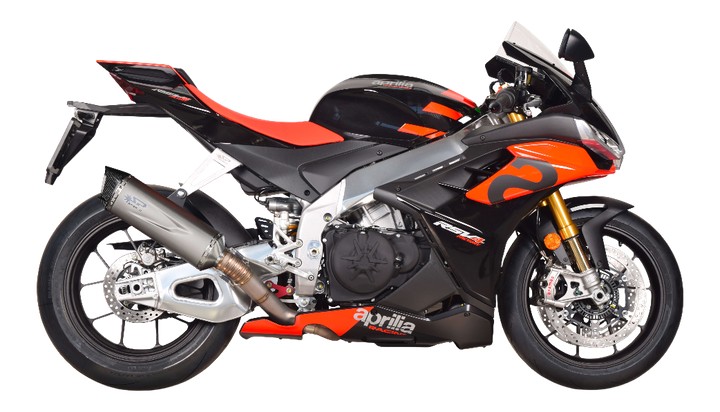 Ligne complète SPARK titane  Force Evo pour APRILIA RSV4 2017-2026 (GAP8805T)