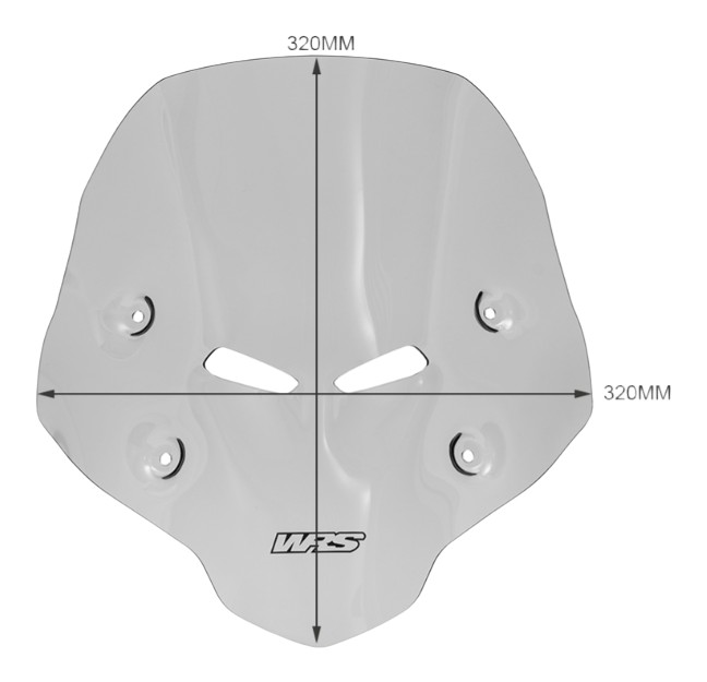 Bulle sport WRS HONDA CB 750 Hornet 2023