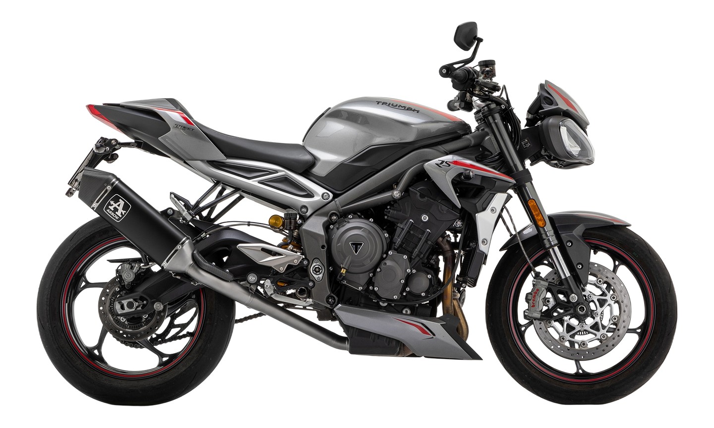 SILENCIEUX ARROW VELOCE POUR TRIUMPH STREET TRIPLE 765 RS 2020›2023