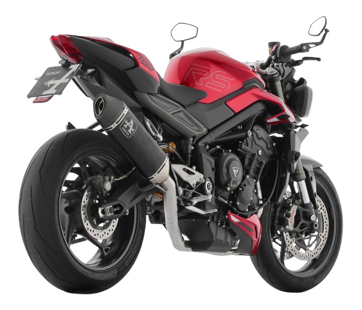 SILENCIEUX ARROW VELOCE POUR TRIUMPH STREET TRIPLE 765 RS 2020›2023