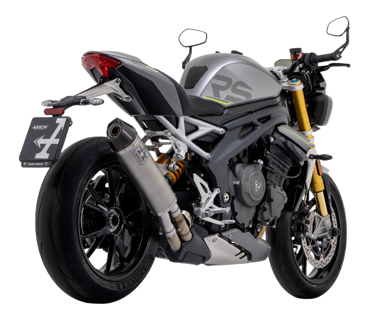 SILENCIEUX ARROW RACE-TECH POUR TRIUMPH SPEED TRIPLE 1200 RS 2021›2023