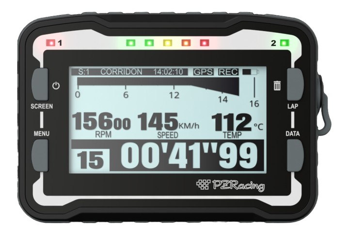 Chronomètre moto GPS PZ Racing Start plus