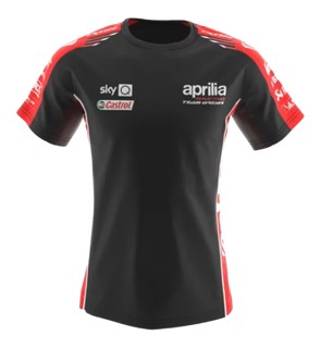 T-SHIRT APRILIA TEAMWEAR REPLICA