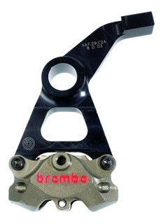 Kit étrier frein arrière BREMBO CNC P2 34 avec support GSXR1000 2001-2022 (120A44112)