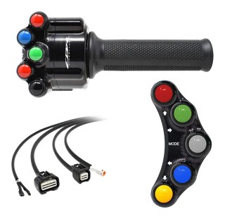 Kit accélérateur + bouton racing pour Honda CBR1000 RR-R 2020-2024