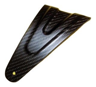 PATTE DE SILENCIEUX CARBONE RSV4 2015›2024