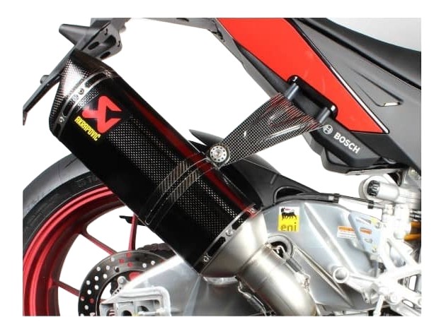 PATTE DE SILENCIEUX CARBONE RSV4 2015›2024