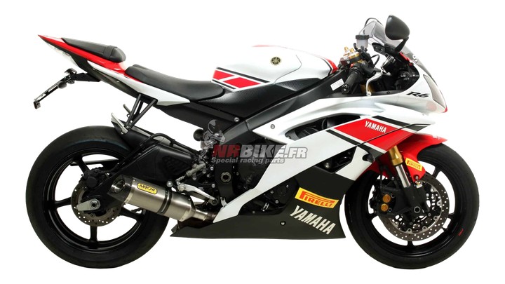 Ligne complete ARROW EVO Replica SBK Competition YAMAHA YZF R6