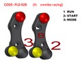 COMMODO RACING DROIT JETPRIME BMW S1000RR 09-14 (PLD028)