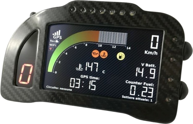 TABLEAU DE BORD RACING MOTO I2M